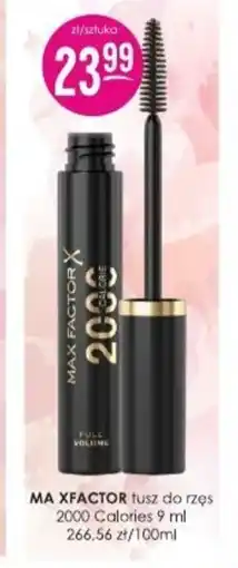 Jaśmin Max Factor tusz do rzęs 2000 Calories oferta