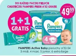 Jaśmin Pampers Active Baby pieluchy oferta