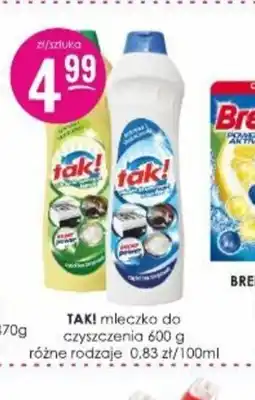 Jaśmin TAK! mleczko do czyszczenia oferta