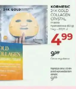 Jawa Drogerie Kormesic 24K Gold Collagen maska oferta