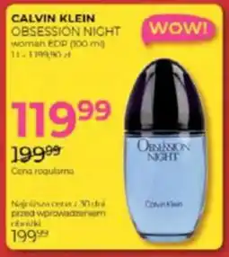 Jawa Drogerie Calvin Klein Obsession Night oferta