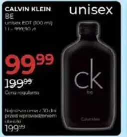 Jawa Drogerie Calvin Klein BE oferta