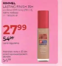 Jawa Drogerie Rimmel Lasting Finish 35H oferta