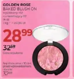 Jawa Drogerie Golden Rose Baked Blush On oferta