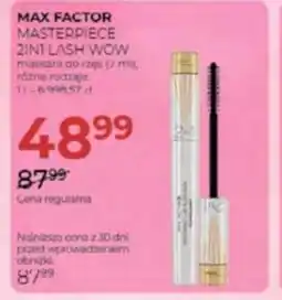 Jawa Drogerie Max Factor Masterpiece 2in1 Lash Wow oferta