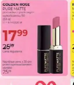 Jawa Drogerie Golden Rose Pomadka Pure Matte oferta