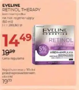 Jawa Drogerie Eveline Retinol Therapy krem-ampułka oferta