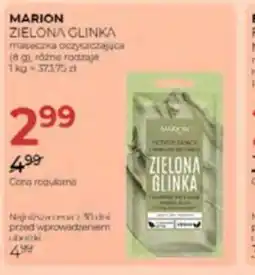 Jawa Drogerie Marion Zielona Glinka maseczka oferta