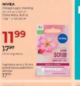 Jawa Drogerie NIVEA Peeling do ust oferta
