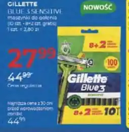 Jawa Drogerie Gillette Blue 3 Sensitive oferta