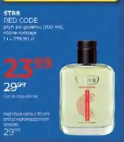 Jawa Drogerie STR8 RED CODE płyn po goleniu oferta