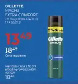 Jawa Drogerie Gillette MACH3 żel do golenia oferta