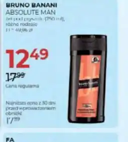 Jawa Drogerie Bruno Banani Absolute Man żel oferta
