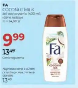 Jawa Drogerie FA Coconut Milk żel pod prysznic oferta