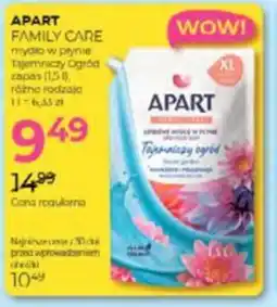 Jawa Drogerie APART mydło w płynie Tajemniczy Ogród oferta