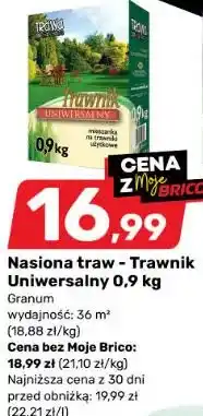 Bricomarche Nasiona traw - Trawnik Uniwersalny oferta