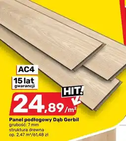Bricomarche Panel podłogowy Dąb Gerbil oferta