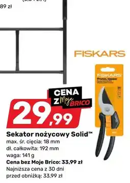 Bricomarche Sekator nożycowy Solid oferta
