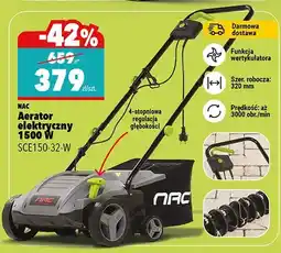 Biedronka Aerator elektryczny 1500 W SCE150-32-W oferta