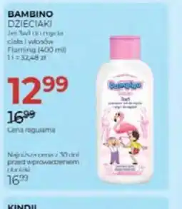 Jawa Drogerie Bambino Zel do mycia ciała i włosów oferta