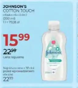 Jawa Drogerie Johnson's Cotton Touch oliwka oferta