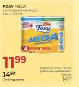 Jawa Drogerie Foxy Mega papier toaletowy oferta