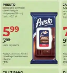 Jawa Drogerie Presto ściereczki do mebli drewnianych oferta