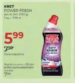 Jawa Drogerie Kret żel do WC Power Fresh oferta
