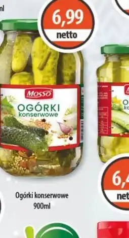 DUO-TES Mosso Ogórki konserwowe oferta