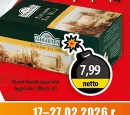 DUO-TES Ahmad Herbata Expresowa oferta