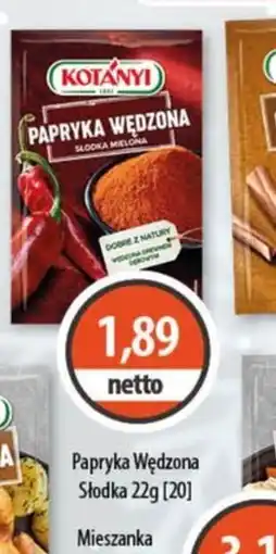 DUO-TES Kotanyi Papryka Wędzona oferta