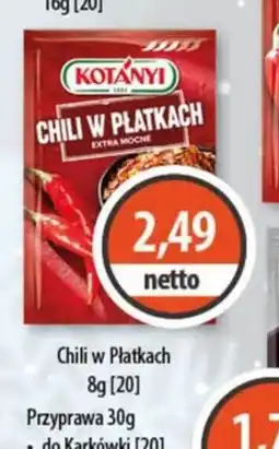 DUO-TES Kotányi Chili w Płatkach oferta