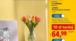 Lidl LIVARNO Pościel satynowa z bawełny 140 x 200 cm oferta
