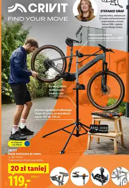 Lidl Crivit Stojak montażowy do roweru oferta