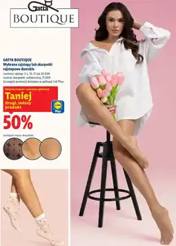 Lidl GATTA BOUTIQUE Wybrane rajstopy lub skarpetki rajstopowe damskie oferta