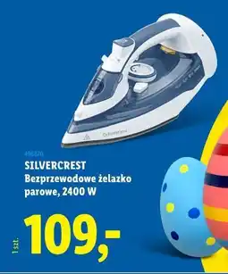 Lidl SILVERCREST Bezprzewodowe żelazko parowe, 2400 W oferta