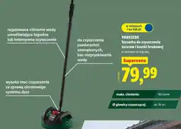 Lidl PARKSIDE Szczotka do czyszczenia tarasów i kostki brukowej oferta