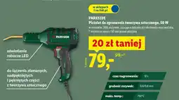 Lidl PARKSIDE Pistolet do zgrzewania tworzywa sztucznego, 50 W oferta