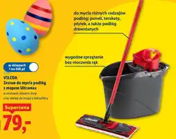 Lidl VILEDA Zestaw do mycia podłóg z mopem Ultramax oferta