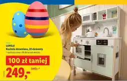 Lidl LUPILU Kuchnia drewniana, 24 elementy oferta