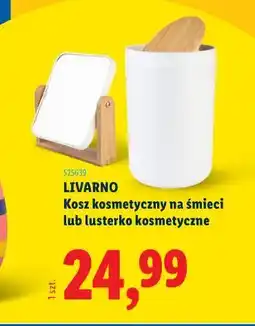 Lidl LIVARNO Kosz kosmetyczny na śmieci lub lusterko kosmetyczne oferta