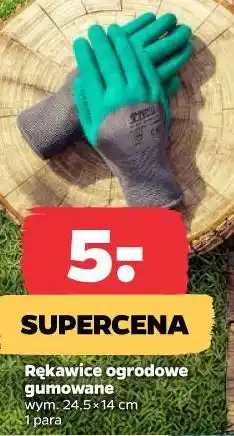 Netto Rękawice ogrodowe gumowane oferta
