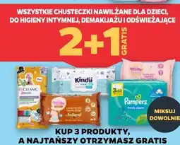 Netto Wszystkie chusteczki nawilżane dla dzieci, do higieny intymnej, demakijażu i odświeżające oferta