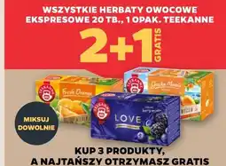 Netto Wszystkie herbaty owocowe ekspresowe Teekanne oferta