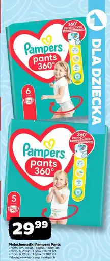 Netto Pieluchomajtki Pampers Pants oferta