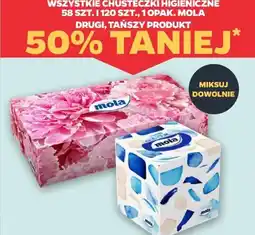 Netto Chusteczki higieniczne Mola (58 szt. i 120 szt.) oferta