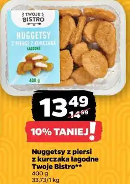 Netto Nuggetsy z piersi z kurczaka łagodne Twoje Bistro oferta