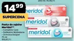 Netto Pasta do zębów Meridol (Complete Care, Delikatne Wybielanie, Ochrona Dziąseł) oferta