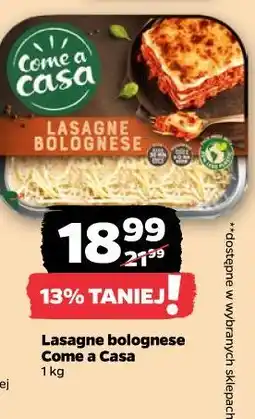 Netto Lasagne bolognese Come a Casa oferta