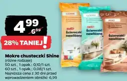 Netto Mokre chusteczki Shine (różne rodzaje) oferta